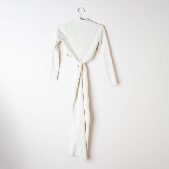 Ronny Kobo Collective Mock Neck Sweater Dress - Size M - Picture 3 of 7